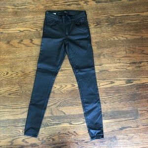 STS Blue leather like jeans
